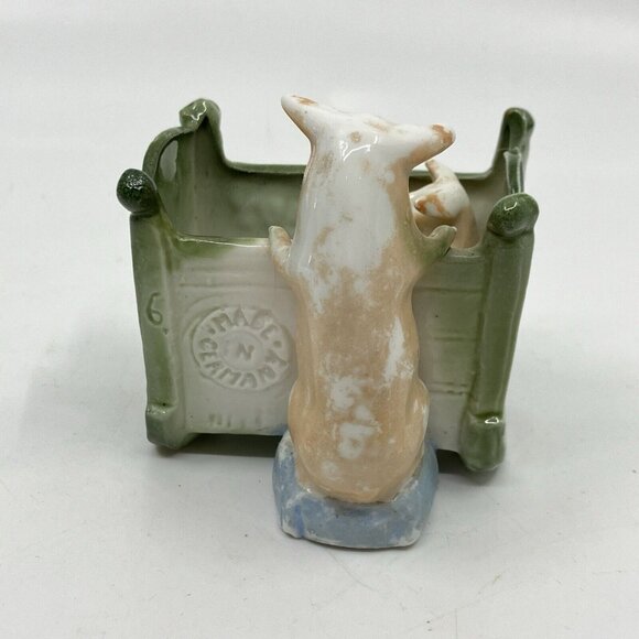 Antique Vintage German Pig Cradle Fairing Sausage Funny Novelty Figurine - Picture 3 of 10